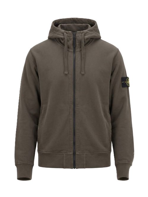 Hoodie Sweater grigio Stone Island | L2S15 6100009 S0051V0078 COAL GREY